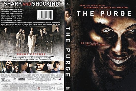 dvd cover The Purge R1