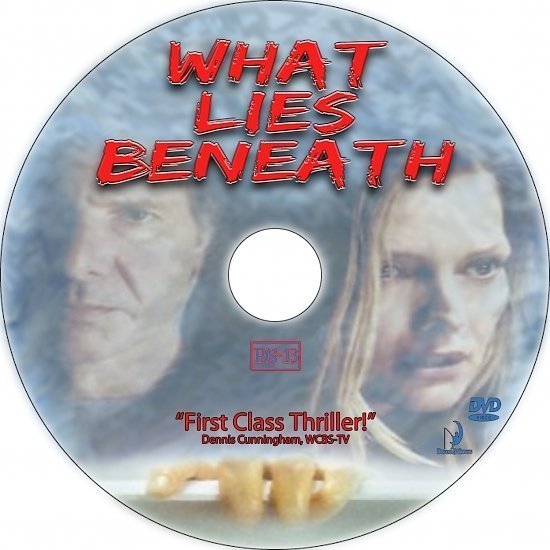 dvd cover What Lies Beneath (2000) R1 Custom CD Cover