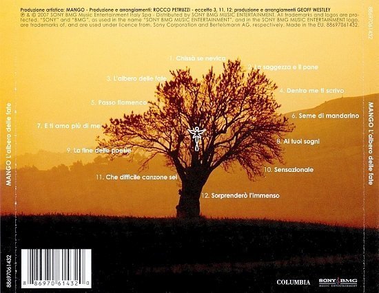 dvd cover Mango - LÂ´Albero Delle Fate (2007)