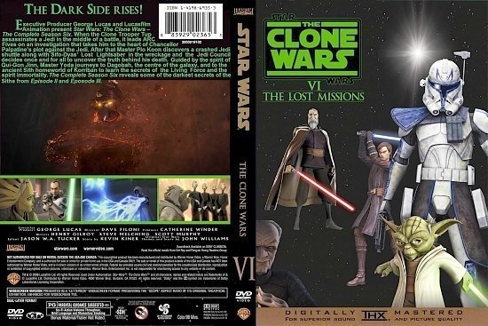dvd cover Star Wars The Clone Wars Season VÐ† R1