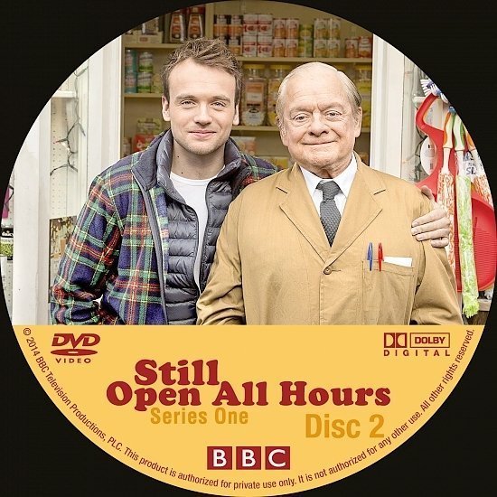 dvd cover Still Open All Hours R0 Custom Cover & Labels