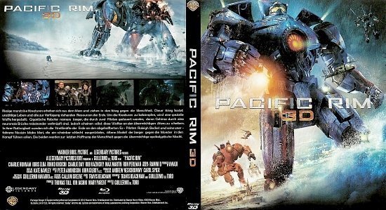 dvd cover Pacific Rim 3D Blu-Ray German