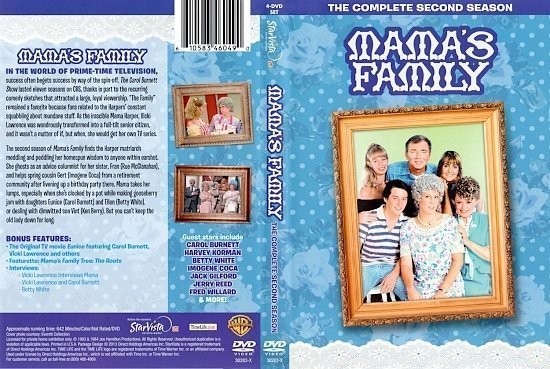 dvd cover Mama's Family Season 2