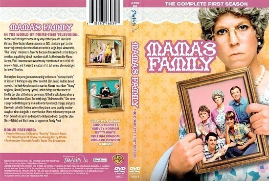 dvd cover Mama's Family Season 1