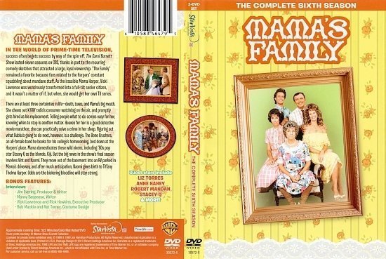 dvd cover Mama's Family Season 6