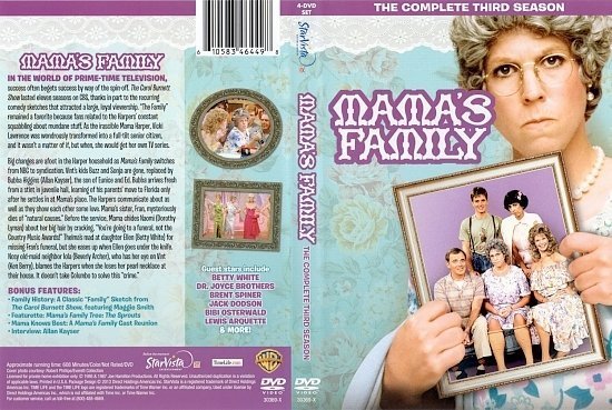 dvd cover Mama's Family Season 3