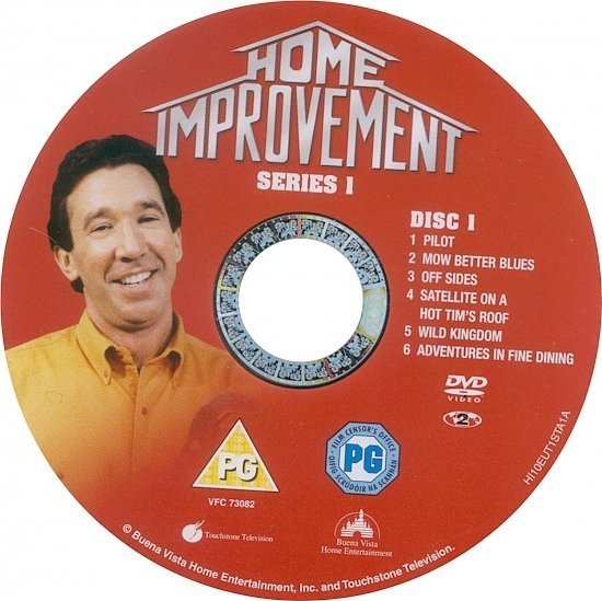 dvd cover Home Improvement: Series 1(1991) R2