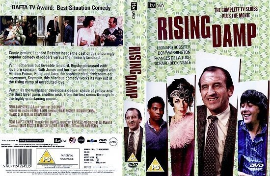 dvd cover Rising Damp: The Complete TV Series & Movie (1974) R2