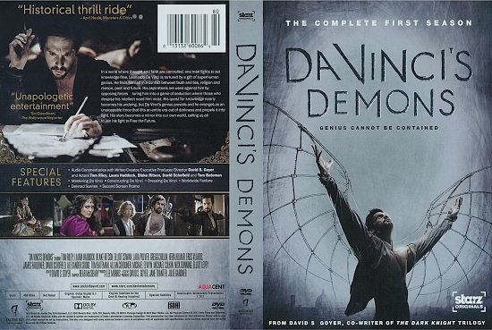dvd cover Da Vinci's Demons - Season 1 R1