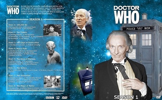 dvd cover Doctor Who Spanning Spine Volume 1 (Season 1)