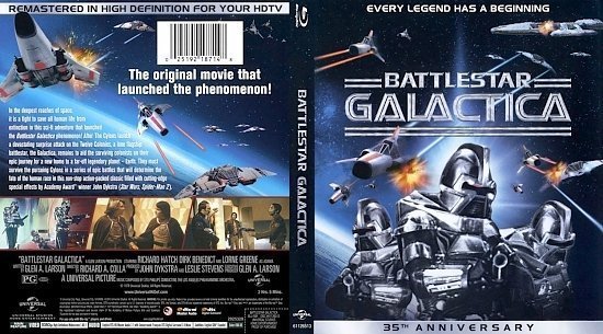 dvd cover Battlestar Galactica