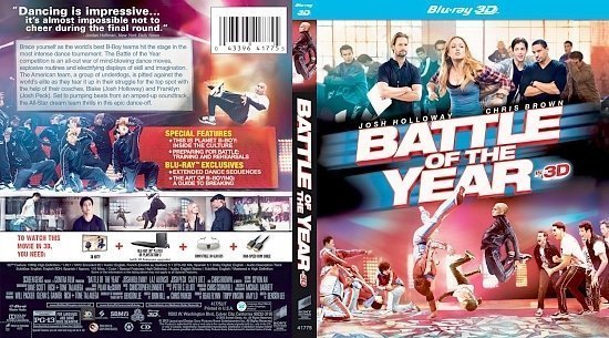 dvd cover Battle Of The Year 3D