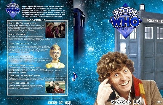 dvd cover Doctor Who Spanning Spine Volume 18 (Season 18)
