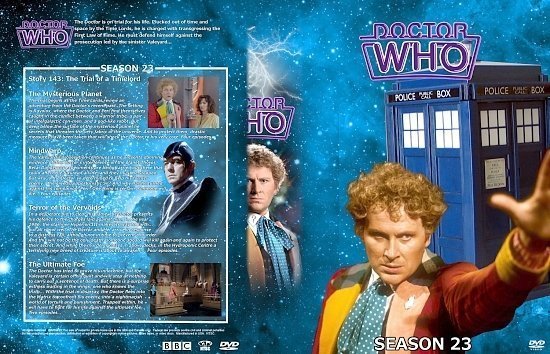 dvd cover Doctor Who Spanning Spine Volume 23 (Season 23)