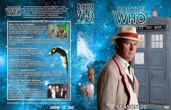dvd cover Doctor Who Spanning Spine Volume 20 (Season 20)