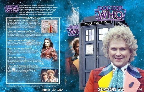 dvd cover Doctor Who Spanning Spine Volume 22 (Season 22)