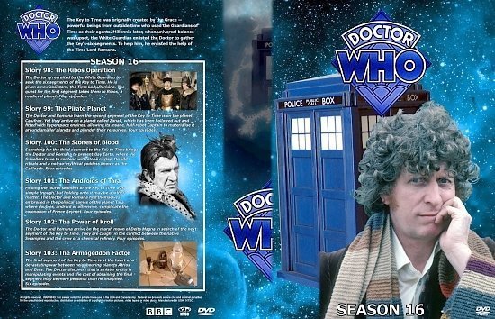 dvd cover Doctor Who Spanning Spine Volume 16 (Season 16)