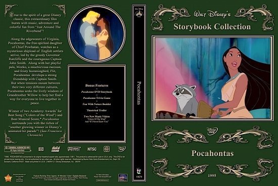 dvd cover Pocahontas1