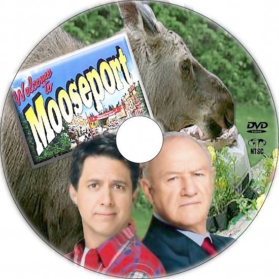dvd cover Welcome to Mooseport (2004) R1 Custom CD Cover