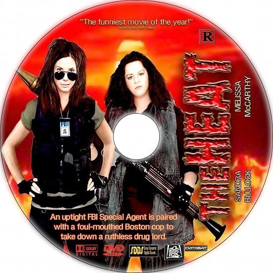 dvd cover The Heat Custom DVD Label