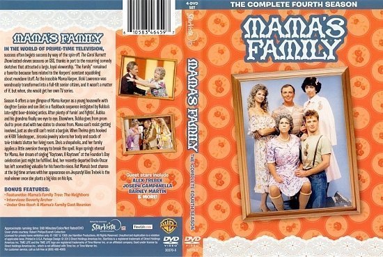 dvd cover Mama's Family Season 4