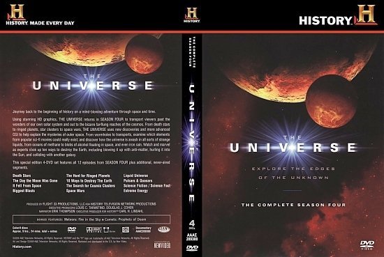 dvd cover Universe 4