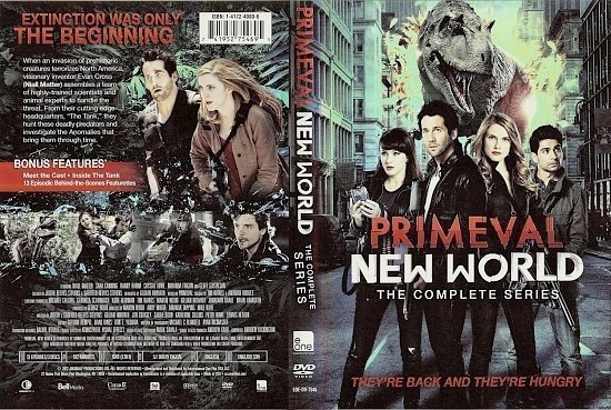 dvd cover Primeval New World