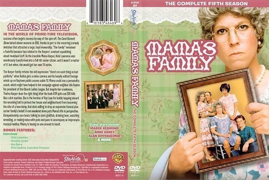 dvd cover Mama's Family Season 5