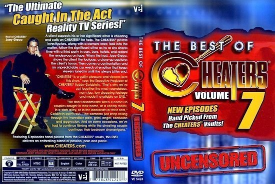 dvd cover The Best of Cheaters Volume 7