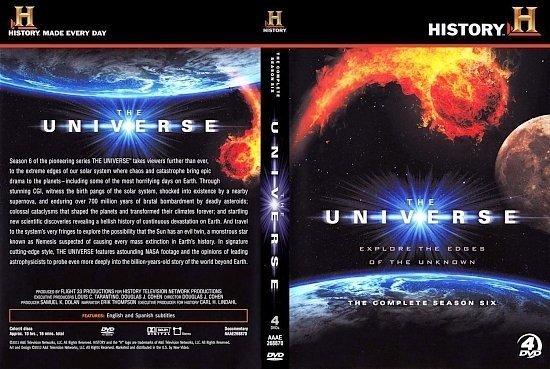 dvd cover The Universe Season Six
