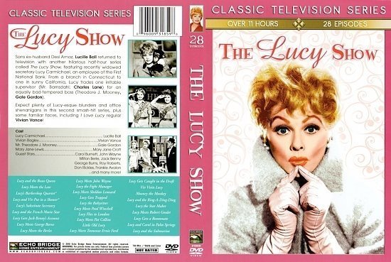 dvd cover The Lucy Show
