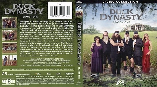 dvd cover Duck Dynasty Season 1