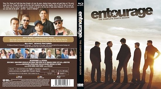 dvd cover Entourage Season 8