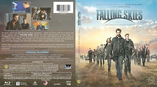 dvd cover Falling Skies Season 2