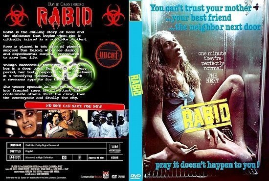 dvd cover Rabid