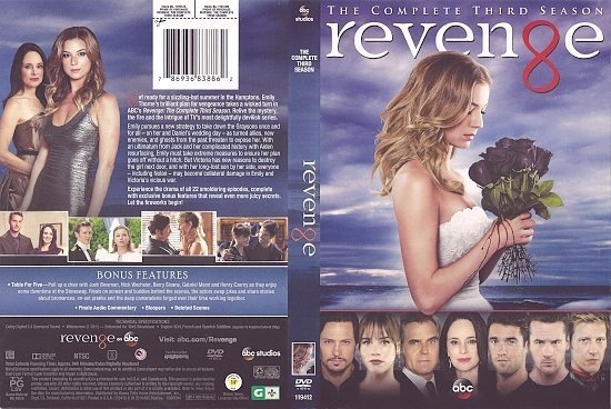 dvd cover Revenge: Season 3 R1 & Label