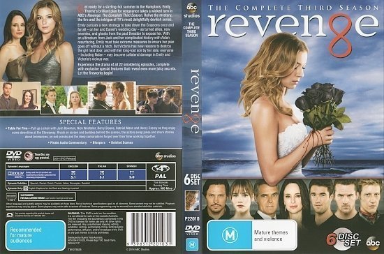 dvd cover Revenge: Season 3 R4