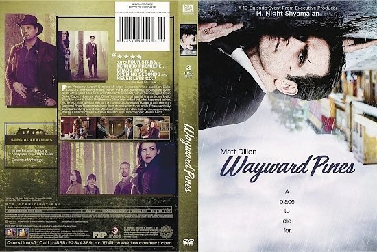 dvd cover Wayward Pines: Season 1 R1