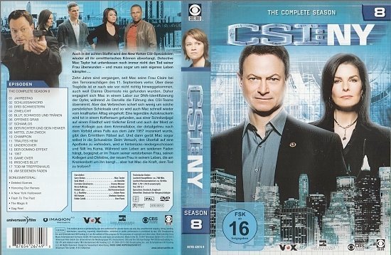 dvd cover CSI: NY Seasons 1-9 (german)