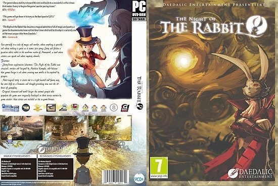dvd cover The Night of The Rabbit