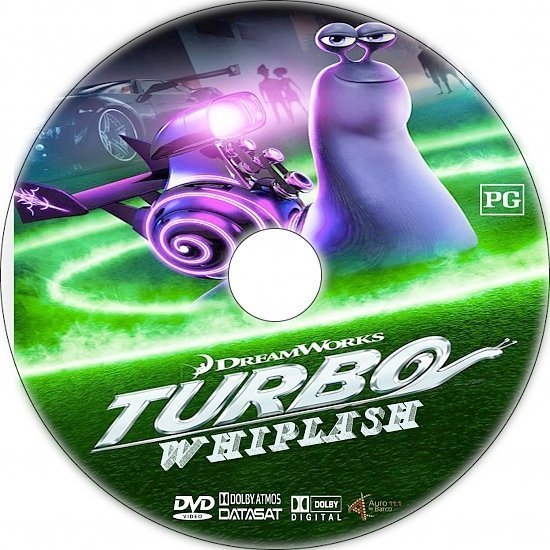 dvd cover Turbo Custom DVD Labels