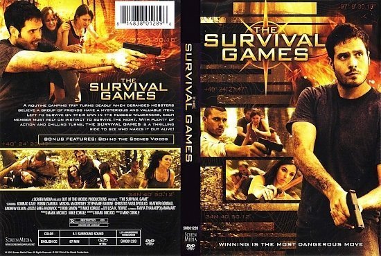 dvd cover Survival Games