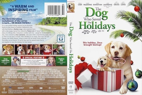 dvd cover The Dog Who Saved The Holidays
