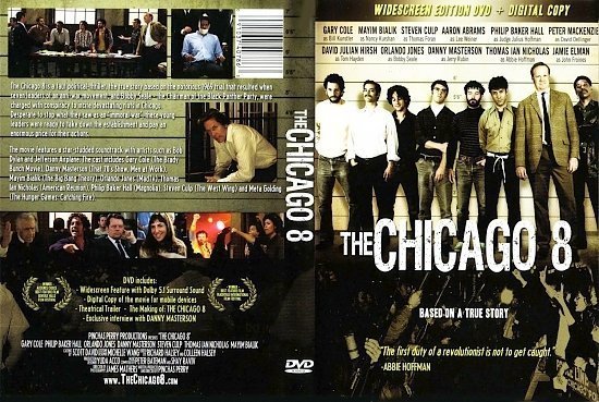 dvd cover The Chicago 8