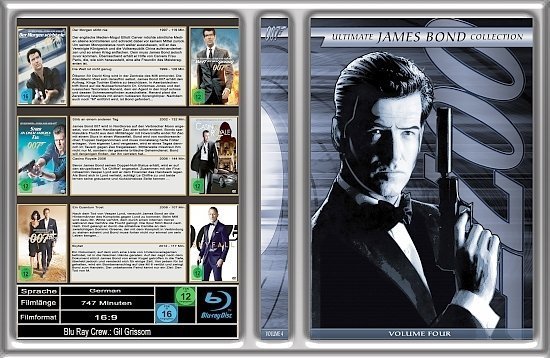 dvd cover Ultimate James Bond Collection Blu-Ray s (German)