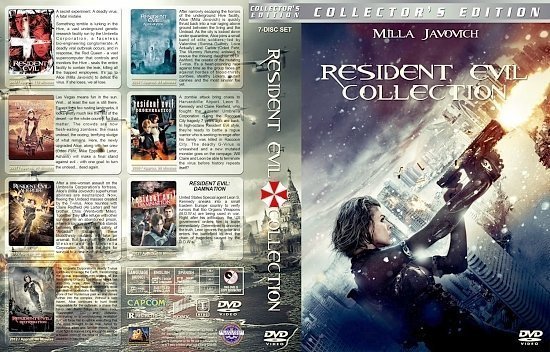 dvd cover Resident Evil Collection