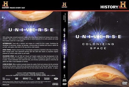 dvd cover Universe Colonizing