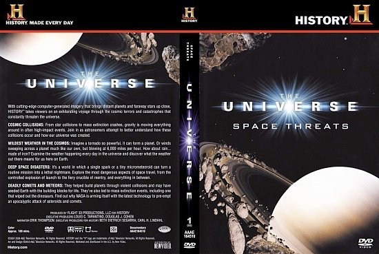 dvd cover Universe Space Threats