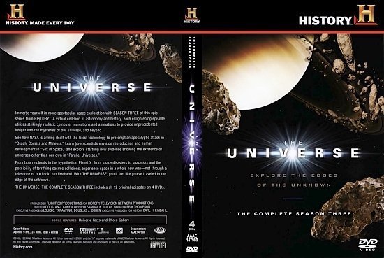 dvd cover Universe 3