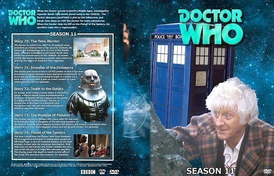dvd cover Doctor Who Spanning Spine Volume 11 (Season 11)